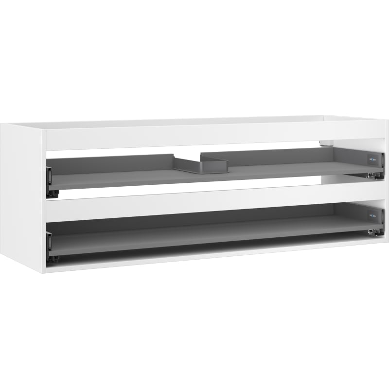 Mexen Box-A kraanikaapikapp korpus 140 cm, 2 sahtlit, valge matt - 91AX0-1400-470-2-01