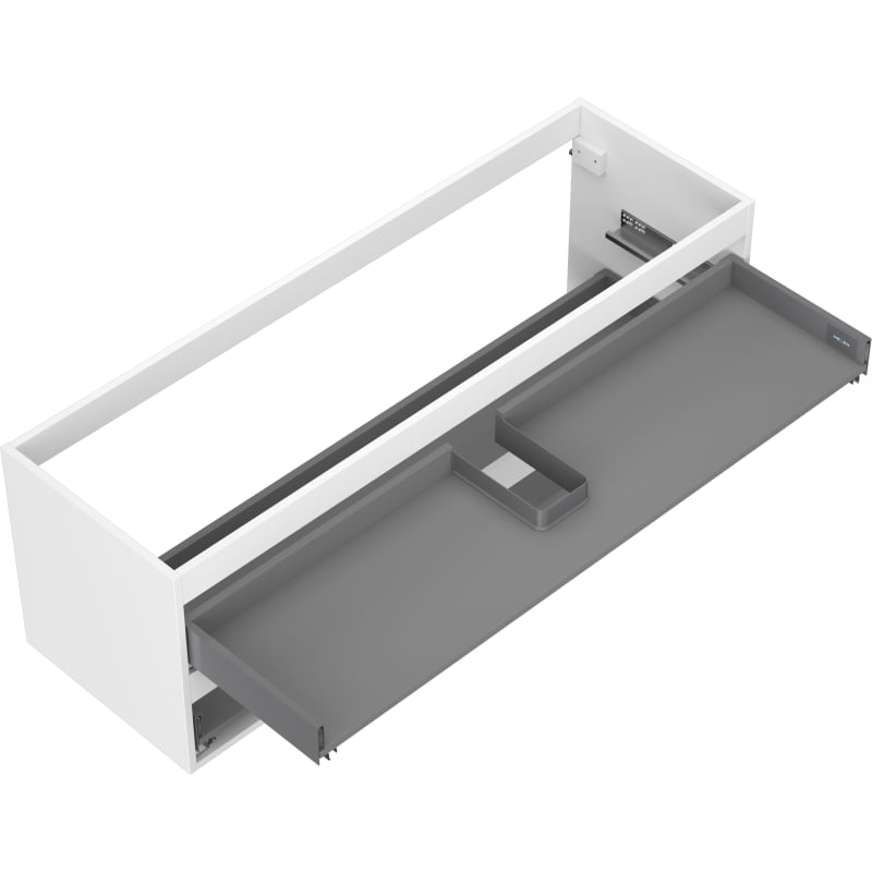Mexen Box-A kraanikaapikapp korpus 140 cm, 2 sahtlit, valge matt - 91AX0-1400-470-2-01