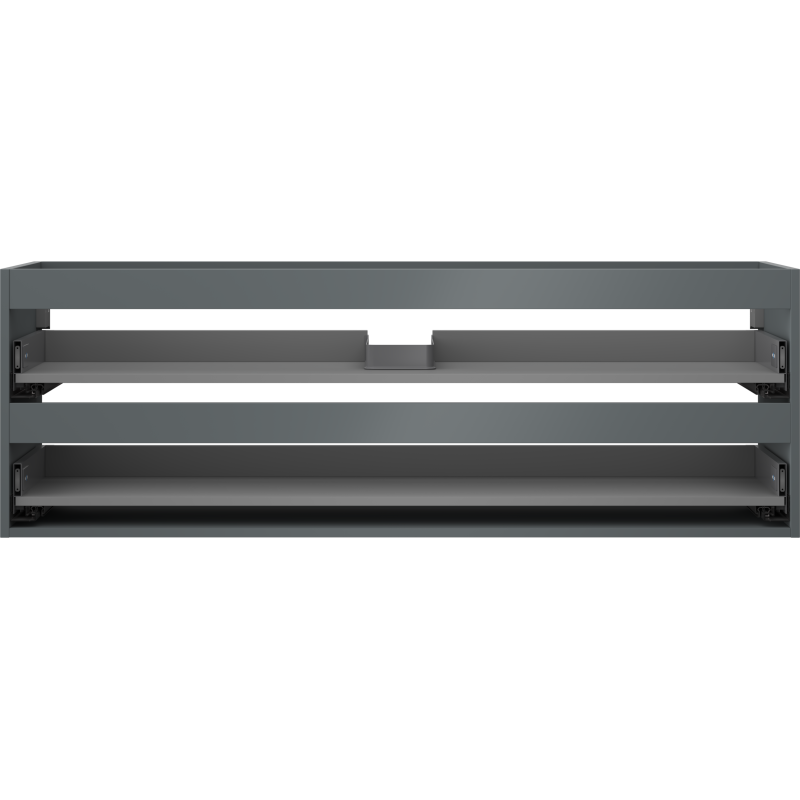 Mexen Box-A korpus szafki podumywalkowej 140 cm, 2 szuflady, grafit mat - 91AX0-1400-470-2-66