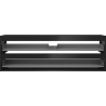 Mexen Box-A Unterschrankschrank 140 cm, 2 Schubladen, schwarz matt - 91AX0-1400-470-2-71