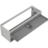 Mexen Box-A korpus szafki podumywalkowej 140 cm, 2 szuflady, szary mat - 91AX0-1400-470-2-62