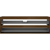 Mexen Box-A valamualuse kapi korpus 140 cm, 2 sahtlit, pähkel - 91AX0-1400-470-2-86
