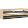 Mexen Box-A valamu aluse kapi raam 140 cm, 2 sahtlit, tamm - 91AX0-1400-470-2-81
