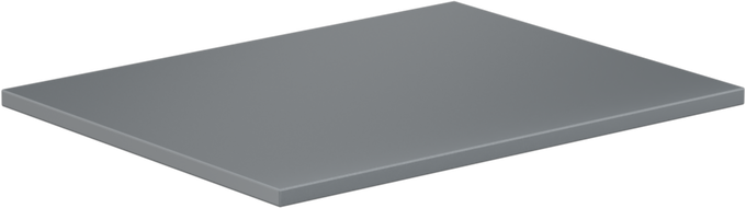 Mexen Uni Aufsatzplatte für Schrank 60 cm, Graphit Matt - 91AXX-0604-464-18-66