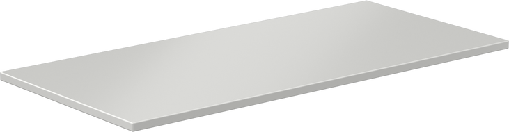 Mexen Uni Waschtischplatte 80 cm, graumatt - 91AXX-0804-464-18-62