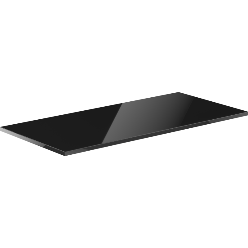 Mexen Uni blad voor kast 80 cm, zwart glanzend - 91AXX-0804-464-18-70