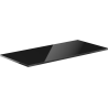 Mexen Uni blat naszafkowy 90 cm, czarny połysk - 91AXX-0904-464-18-70