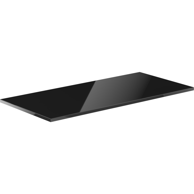 Mexen Uni blat naszafkowy 100 cm, czarny połysk - 91AXX-1004-464-18-70