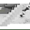 Mexen Stone+ vierkante composiet douchebak 80 x 80 cm, grijs-beton - 44618080