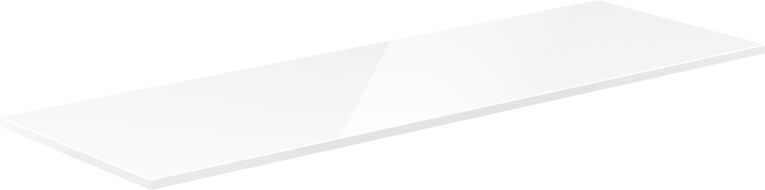 Mexen Uni piano per mobile 160 cm, bianco lucido - 91AXX-1604-464-18-00