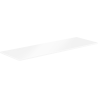 Mexen Uni blat naszafkowy 130 cm, biały mat - 91AXX-1304-464-18-01