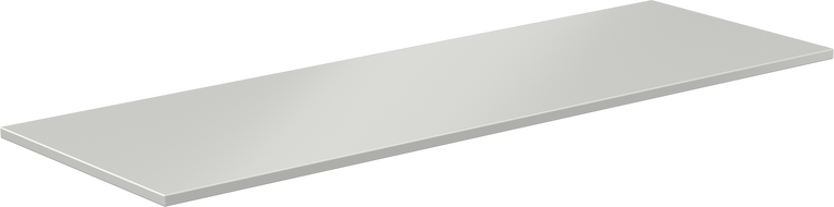 Mexen Uni Waschtischplatte 140 cm, graumatt - 91AXX-1404-464-18-62