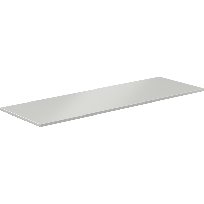 Mexen Uni blat naszafkowy 160 cm, szary mat - 91AXX-1604-464-18-62
