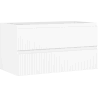 Mexen Rivel vannitoakamber, valamu aluskapp, 90 cm, 2 sahtlit, sooniline, mattvalge - 91A20-09047-2-BFF01