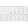 Mexen Rivel vannitoakamber, valamu aluskapp, 90 cm, 2 sahtlit, sooniline, mattvalge - 91A20-09047-2-BFF01