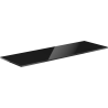 Mexen Uni plateau de meuble 150 cm, noir brillant - 91AXX-1504-464-18-70