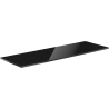 Mexen Uni Waschtischplatte 130 cm, schwarzer Glanz - 91AXX-1304-464-18-70