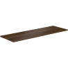 Mexen Uni plateau de meuble 130 cm, noyer - 91AXX-1304-464-18-86