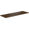 Mexen Uni Aufsatzplatte 160 cm, Nussbaum - 91AXX-1604-464-18-86