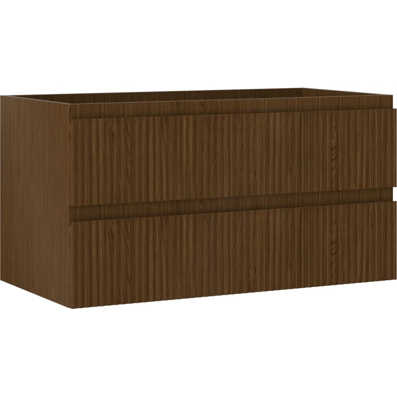 Mexen Rivel vannitoa valamu aluskapp 90 cm, 2 sahtlit, sooniline, pähkel - 91A20-09047-2-BFF86