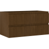Mexen Rivel vannitoa valamu aluskapp 90 cm, 2 sahtlit, sooniline, pähkel - 91A20-09047-2-BFF86