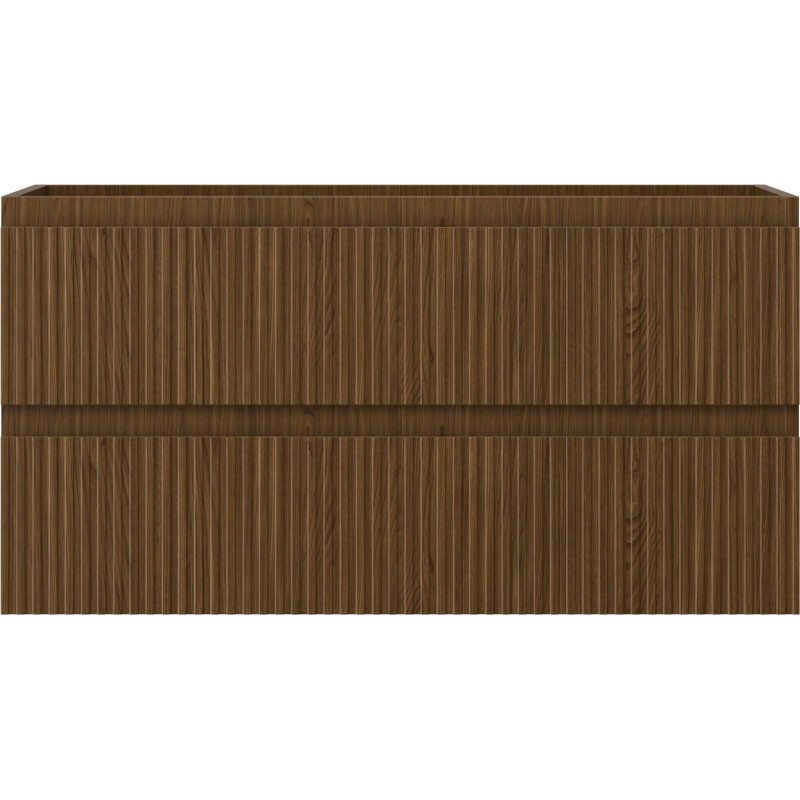 Mexen Rivel vannitoa valamu aluskapp 90 cm, 2 sahtlit, sooniline, pähkel - 91A20-09047-2-BFF86