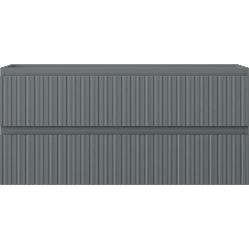 Mexen Rivel vannitoa valamukapp 100 cm, 2 sahtlit, soonikuga, matt grafiit - 91A20-10047-2-BFF66