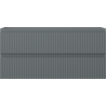 Mexen Rivel vannitoa valamukapp 100 cm, 2 sahtlit, soonikuga, matt grafiit - 91A20-10047-2-BFF66