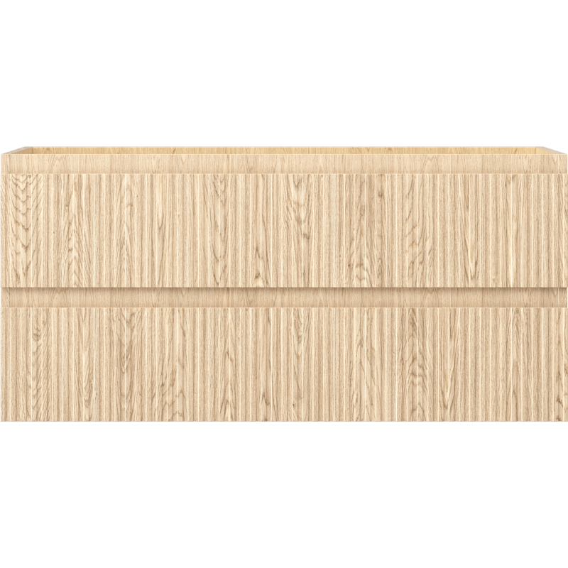 Mexen Rivel kopalniška omarica 100 cm, 2 predala, rebrasto, hrast - 91A20-10047-2-BFF81