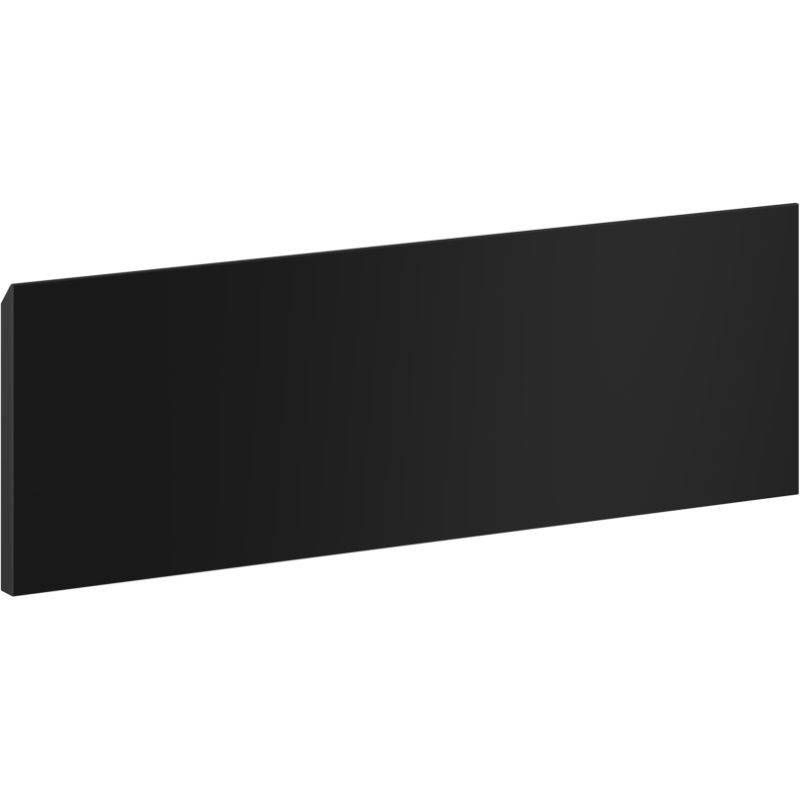 Mexen Orio kylpyhuonekaapin rungon ovi 50 x 20 cm, musta matta - 91A10-0500-235-1-71