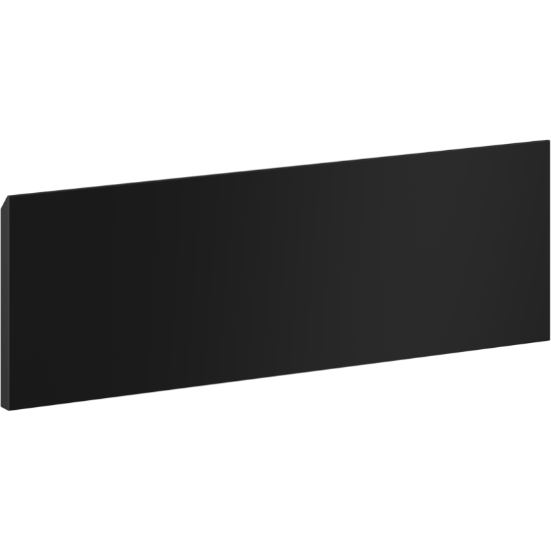 Mexen Orio frente del cuerpo del gabinete de baño 70 x 20 cm, negro mate - 91A10-0700-235-1-71