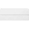 Mexen Rivel kupaonski ormaric ispod umivaonika 120 cm, 2 ladice, rebrasti, bijeli mat - 91A20-12047-2-BFF01