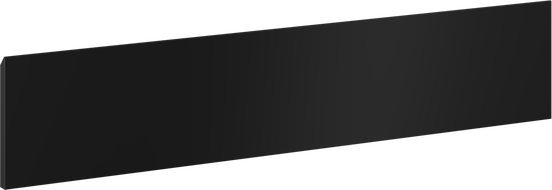 Mexen Orio front van de kastoppervlak badkamer 100 x 20 cm, zwart mat - 91A10-1000-235-1-71