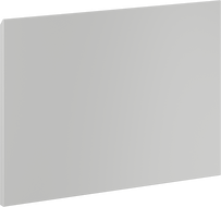 Mexen Orio front voor kastlichaam badkamer 60 x 43,5 cm, grijs mat - 91A10-0600-470-1-62