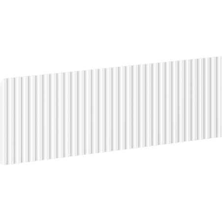Mexen Rivel gegroefde voorkant voor badkamerkast 50 x 20 cm, wit mat - 91A20-0500-235-1-01