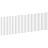 Mexen Rivel front ryflowany do korpusu szafki łazienkowej 60 x 20 cm, biały mat - 91A20-0600-235-1-01