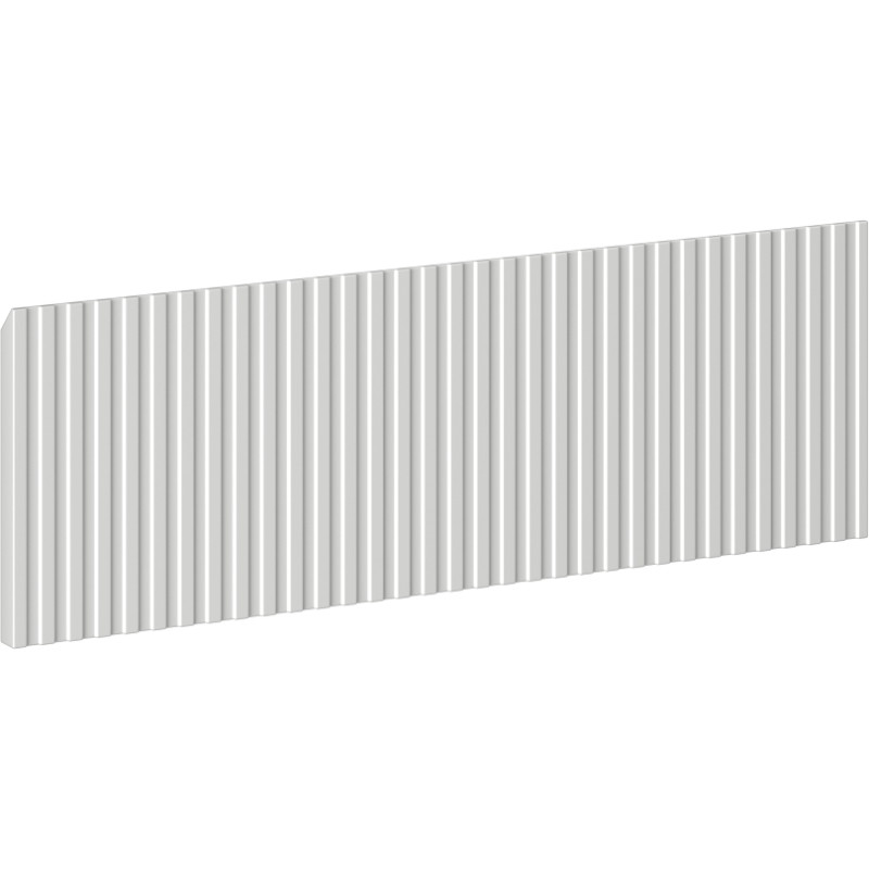 Mexen Rivel esipaneel kappi korpusele 60 x 20 cm, hall matt - 91A20-0600-235-1-62