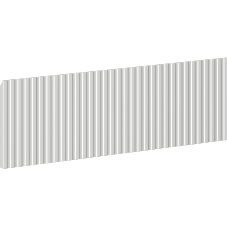 Mexen Rivel grooved front for bathroom cabinet body 60 x 20 cm, grey matte - 91A20-0600-235-1-62