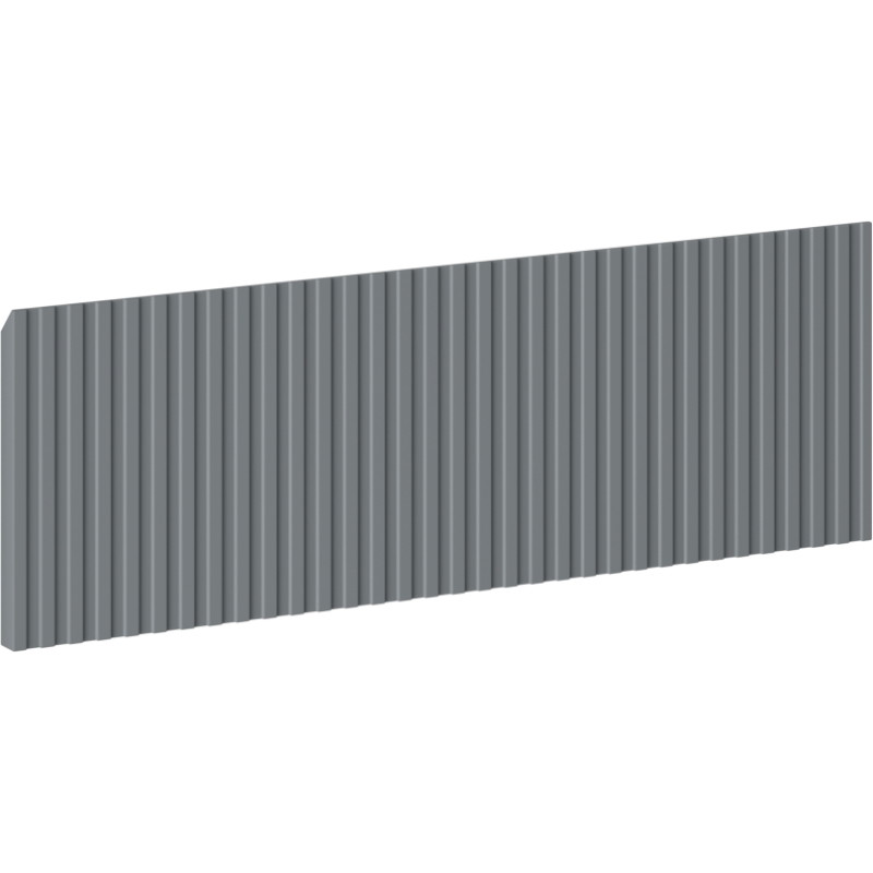 Mexen Rivel esipaneel kappi korpusele 60 x 20 cm, matt grafiit - 91A20-0600-235-1-66