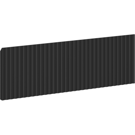Mexen Rivel esipaneel vannitoakapi korpuse jaoks, ribitud, 50 x 20 cm, must matt - 91A20-0500-235-1-71