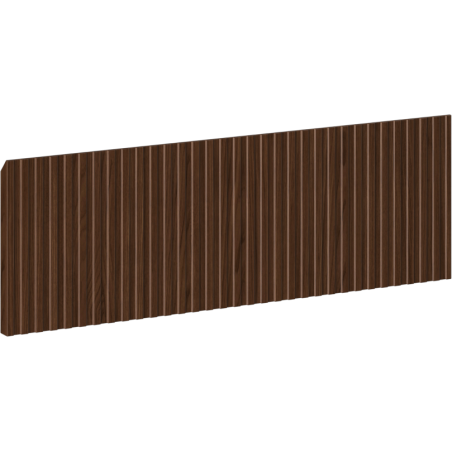 Mexen Rivel esiplaan ribidega vannitoa kapi korpusele 60 x 20 cm, pähkel - 91A20-0600-235-1-86