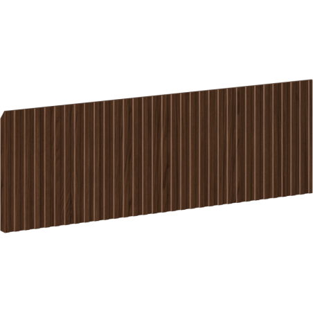 Mexen Rivel Front für den Korpus des Badezimmerschranks Gefräst 60 x 20 cm, Nussbaum - 91A20-0600-235-1-86