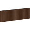 Mexen Rivel esiplaan ribidega vannitoa kapi korpusele 60 x 20 cm, pähkel - 91A20-0600-235-1-86