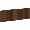 Mexen Rivel Front für den Korpus des Badezimmerschranks Gefräst 60 x 20 cm, Nussbaum - 91A20-0600-235-1-86