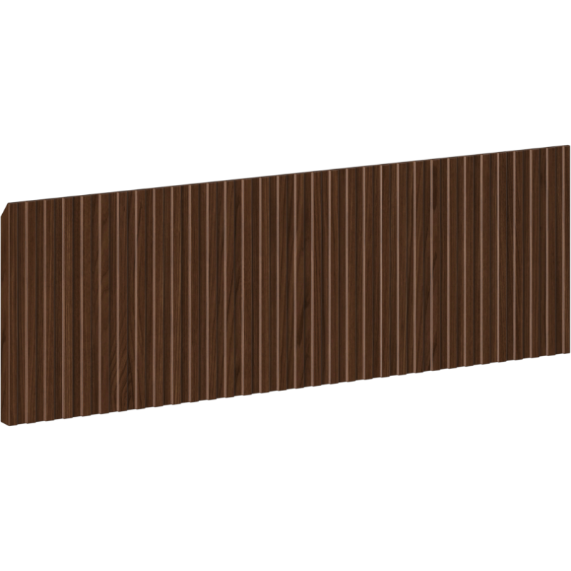 Mexen Rivel Front gerillt für Waschtischunterschrank 70 x 20 cm, Nuss - 91A20-0700-235-1-86