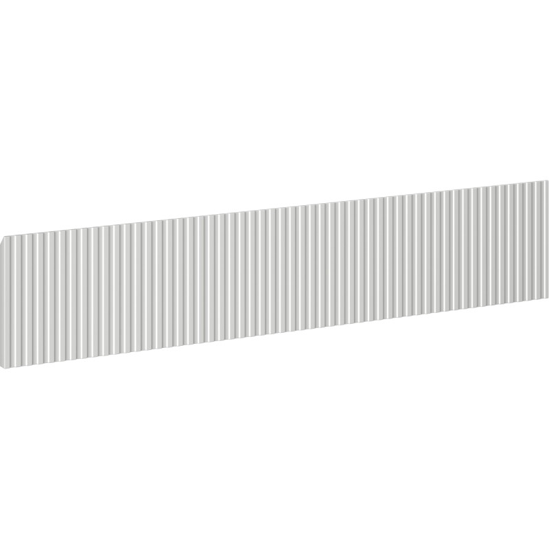 Mexen Rivel esipaneel 100 x 20 cm, hall matt - 91A20-1000-235-1-62