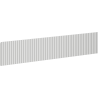 Mexen Rivel esipaneel 100 x 20 cm, hall matt - 91A20-1000-235-1-62