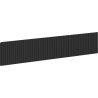 Mexen Rivel geriffelte Front für Badezimmermöbel 90 x 20 cm, schwarz matt - 91A20-0900-235-1-71