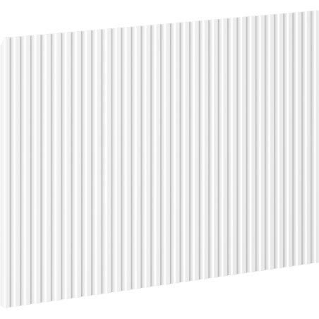 Mexen Rivel front ryflowany do korpusu szafki łazienkowej 45 x 43,5 cm, biały mat - 91A20-0450-470-1-01