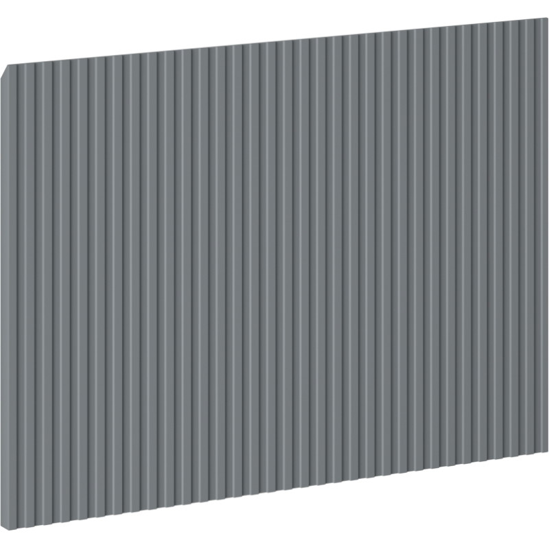 Mexen Rivel esipaneel soonikuga vannitoakapi korpusele 45 x 43,5 cm, matt grafiit - 91A20-0450-470-1-66
